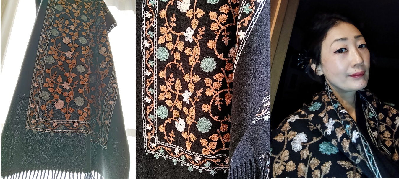 エレガントなショール